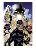 Uncanny X-Men #505 Cover: Cyclops, Emma Frost and Dazzler