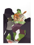 Marvel Adventures Super Heroes #15 Cover: Tigra and Hulk