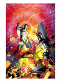 War of Kings #6 Cover: Black Bolt and Vulcan
