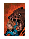 Buy Marvel Knights 4 #7 Cover: Invisible Woman Lifting at AllPosters.com