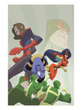 Marvel Adventures Super Heroes #16 Cover: Beast, Spider Woman and Giant Girl