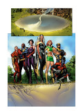 Uncanny X-Men #447 Group: Marvel Girl, Storm, Nightcrawler, Wolverine, Bishop, Sage and X-Men