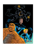 Fantastic Four Tales #1 Group: Black Panther, Mr. Fantastic, Invisible Woman and Thing