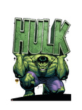 Marvel Adventures Hulk #4 Cover: Hulk