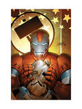 Buy Invincible Iron Man #19 Cover: Iron Patriot at AllPosters.com