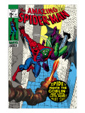 The Amazing Spider-Man #97 Cover: Spider-Man and Green Goblin