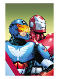 Buy The Amazing Spider-Man #599 Cover: American Son and Iron Patriot at AllPosters.com