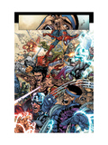 Avengers: The Initiative #19 Group: Spider-Man, Crusader, Captain America, Wolverine and Thor