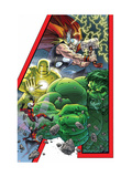 Buy Avengers: Earths Mightiest Hero #1 Cover: Hulk, Iron Man, Thor, Ant-Man, Wasp and Avengers at AllPosters.com