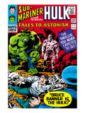 Tales To Astonish #77 Cover: Hulk, Banner and Bruce