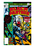 Buy Black Panther #3 Cover: Black Panther, Princess Zanda, Hatch-22, Little and Abner Charging at AllPosters.com