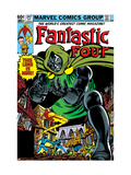 Fantastic Four #247 Cover: Dr. Doom, Mr. Fantastic, Invisible Woman, Human Torch and Thing