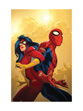New Avengers #59 Cover: Spider-Man and Spider Woman