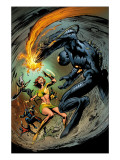 Uncanny X-Men #447 Cover: Marvel Girl and The Fury