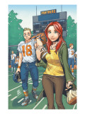Mary Jane: Homecoming #3 Cover: Watson, Mary Jane, Thompson and Flash Fighting