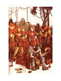 Iron Man & The Armor Wars #1 Cover: Stark and Tony