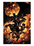 X-Force #12 Cover: X-23, Wolverine, Domino, Warpath and Archangel