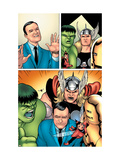 Avengers Classics #1 Group: Hulk, Thor, Lee, Stan and Iron Man