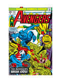 Buy Avengers #143 Cover: Beast, Captain America, Iron Man, Vision and Avengers at AllPosters.com