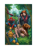 Buy Marvel Adventures The Avengers #33 Cover: Wolverine at AllPosters.com
