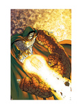 Fantastic Four #552 Cover: Dr. Doom and Thing