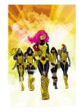 X-Men: Pixie Strikes Back #1 Cover: Pixie, X-23, Blindfold, Armor and Mercury