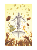 Buy Marvel Adventures Fantastic Four #28 Cover: Silver Surfer at AllPosters.com