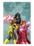 X-Men: First Class #9 Cover: Scarlet Witch, Marvel Girl and Black Widow