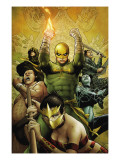 The Immortal Iron Fist #22 Cover: Iron Fist Charging