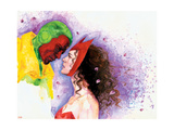 Buy Avengers Finale #1 Headshot: Vision and Scarlet Witch at AllPosters.com