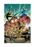 Marvel Adventures Fantastic Four #35 Cover: Thing and Mr. Fantastic