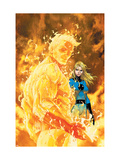 Buy Fantastic Four #547 Cover: Human Torch and Invisible Woman at AllPosters.com