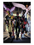 X-Men Legacy Annual #1 Group: Cyclops, Wolverine, Nightcrawler and Angel