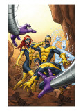 X-Men: First Class #13 Cover: Cyclops, Marvel Girl, Iceman and Beast