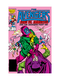Avengers #269 Cover: Kang and Immortus Fighting