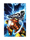 Iron Man vs. Whiplash #2 Cover: Iron Man and Whiplash