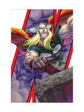 Buy Avengers: Earths Mightiest Heroes #3 Cover: Thor and Mjolnir at AllPosters.com