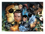 Secret Warriors #1 Cover: Nick Fury, Slingshot, Quake, Hellfire and Stonewall