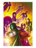 Doctor Doom and The Masters of Evil #4 Cover: Dr. Doom, Magneto and Sentinel