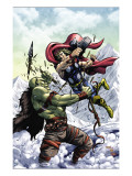 Marvel Adventures Super Heroes #11 Cover: Thor