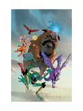 Lockjaw and The Pet Avengers #1 Cover: Lockjaw, Lockheed, Throg, Redwing and Hairball