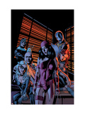 House Of M: Avengers #4 Cover: Elektra and Black Cat
