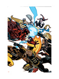 Buy New Avengers #56 Cover: Wolverine, Daken, Captain America and Iron Patriot at AllPosters.com