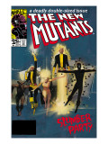 The New Mutants #4 Cover: Sunspot, Cannonball, Magik, Magma, Wolfsbane and New Mutants