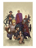Buy Excalibur #5 Cover: Professor X, Callisto and Magneto Fighting at AllPosters.com