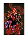 Captain America #28 Cover: Sin, Cobra, Eel and Viper