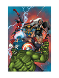 Buy Marvel Adventures The Avengers #36 Cover: Hulk at AllPosters.com