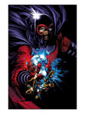 March On Ultimatum Saga Cover: Magneto
