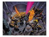 X-Men/Fantastic Four N1 Cover: Thing