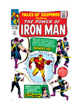 Tales Of Suspense #57 Cover: Iron Man, Hawkeye and Black Widow